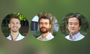 (l to r) Michael Bukwich, Malcolm Campbell, and Nao Uchida