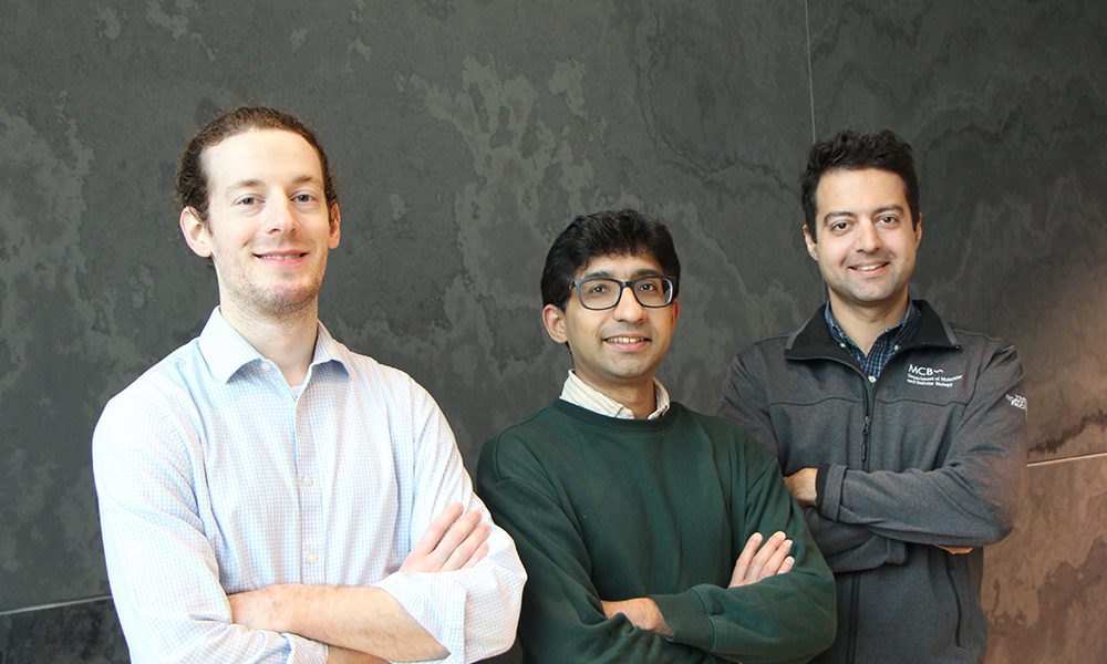 (l to r) Jeremy Conway, Sohaib Abdul Rehman, and Max Prigozhin
