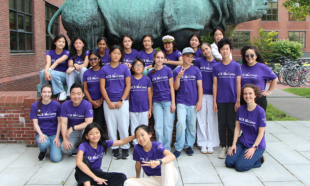 Participants—students and instructors—in the inaugural BioCamp Microbiology module.